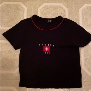 brandy melville mary suisse top